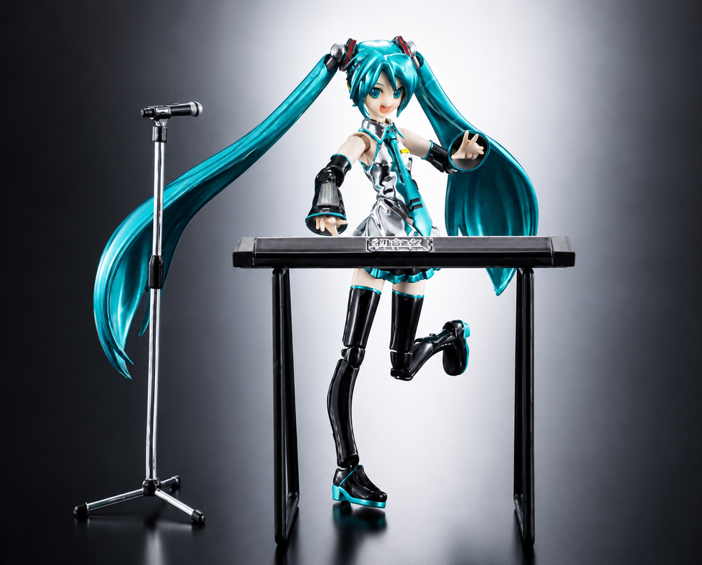 Chogokin Hatsune Miku – Bandai × Max Factory Hobby JAPAN 40th Anniversary Figure