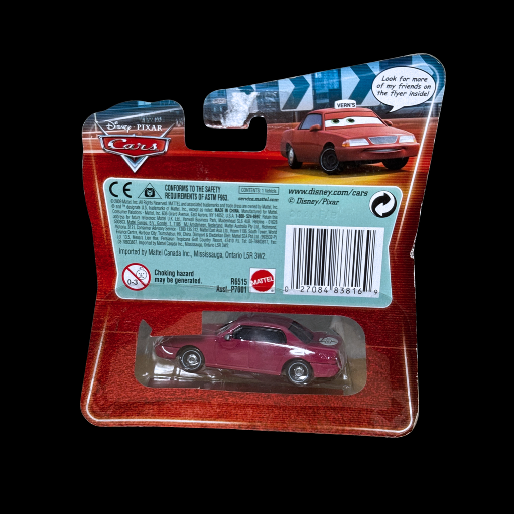 Disney Pixar Cars Lenticular Changing Eyes Series 2 Vern