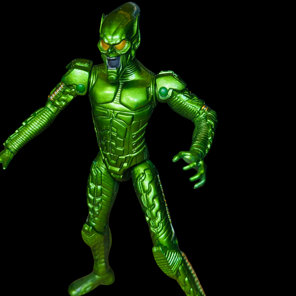 ToyBiz Spider-Man Movie Green Goblin Action Figure – 2002 | Loose / Without Box