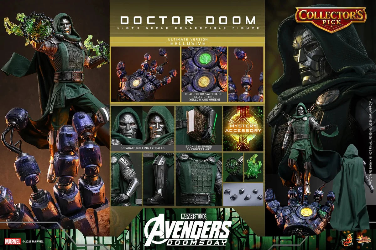 Doctor Doom (Ultimate Version) — 1/6 Scale Figure by Hot Toys