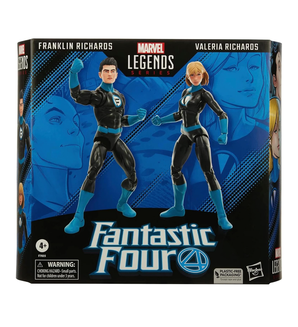 Marvel Legends Series Franklin Richards & Valeria Richards 2-Pack – Fantastic Four
