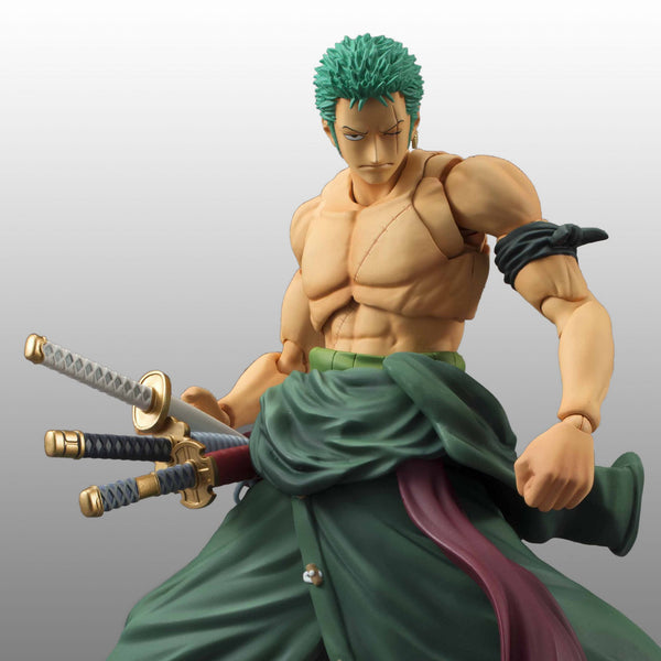 MegaHouse Variable Action Heroes One Piece Roronoa Zoro (Renewal Ver.) Action Figure