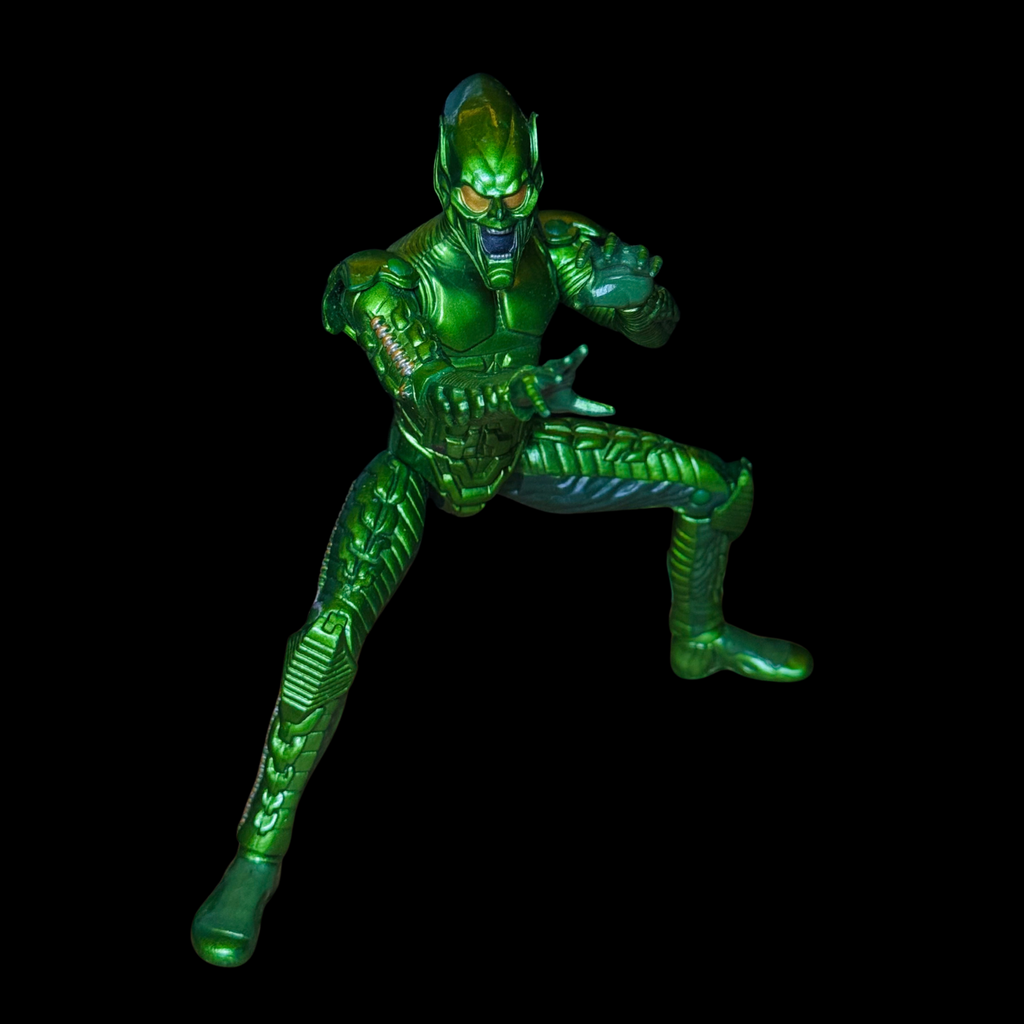 ToyBiz Spider-Man Movie Green Goblin Action Figure – 2002 | Loose / Without Box