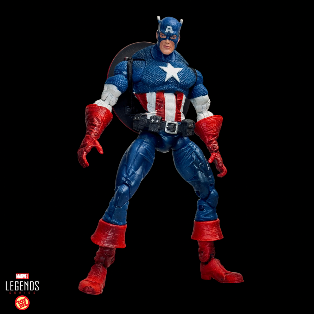 Toy Biz Marvel Legends Face-Off Series Captain America Action Figure – 2006 | Loose / without box