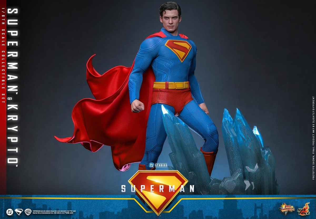 Movie Masterpiece Superman (2025) — Superman & Krypto 1/6 Scale Collectible figure