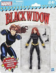 Marvel Legends Vintage Series Black Widow Action Figure