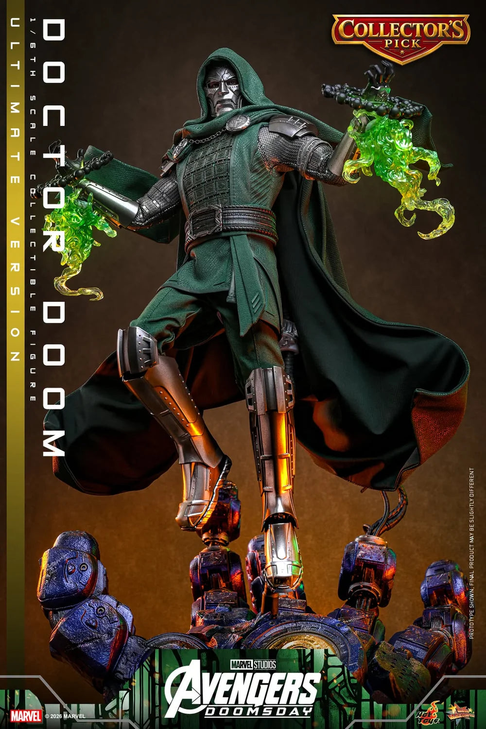 Doctor Doom (Ultimate Version) — 1/6 Scale Figure by Hot Toys