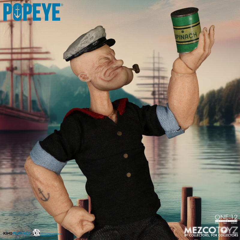 Mezco Toyz One:12 Collective Popeye 1/12 Scale Action Figure