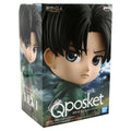 Banpresto Q Posket Attack on Titan Levi Ackerman Ver. A Collectible Figure