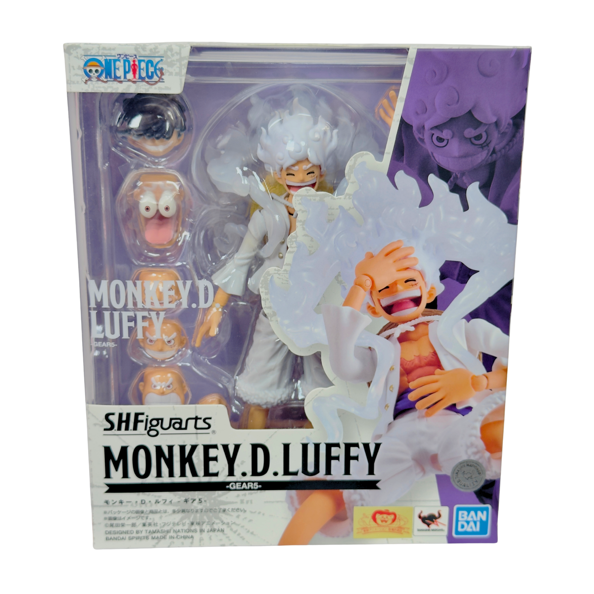 S.H.Figuarts Monkey D. Luffy -GEAR5- One Piece Action Figure