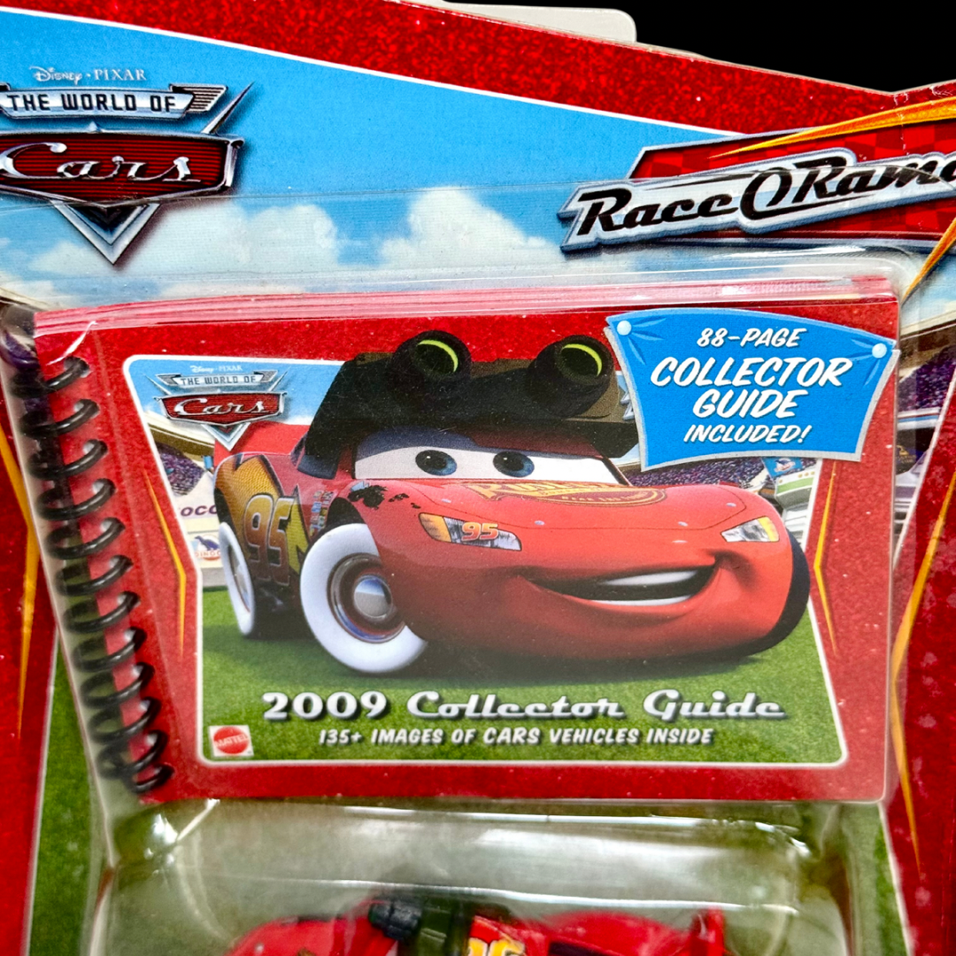 Mattel Disney Pixar Cars Race-O-Rama #109 Night Vision Lightning McQueen – Collector’s Guide Edition