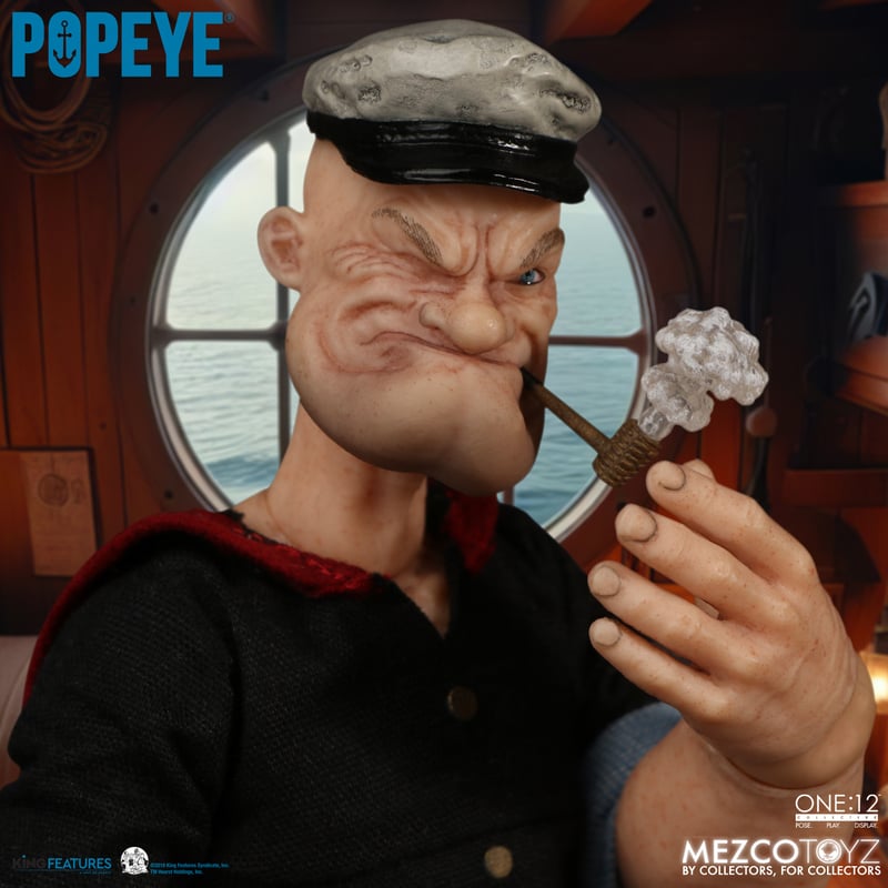 Mezco Toyz One:12 Collective Popeye 1/12 Scale Action Figure