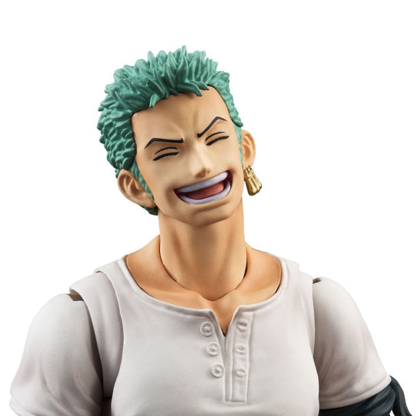 MegaHouse Variable Action Heroes One Piece Roronoa Zoro (Past Blue) Action Figure