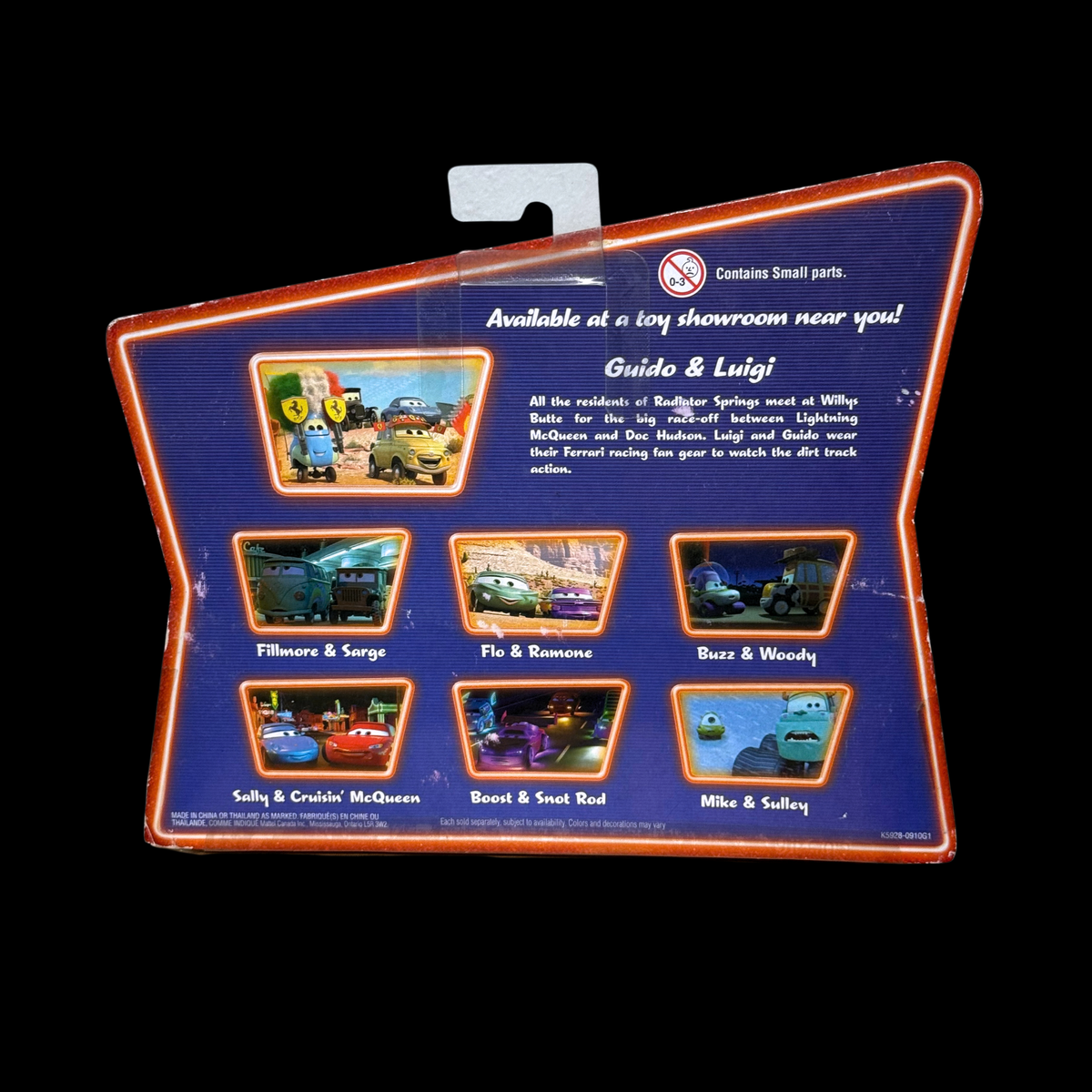 Disney Pixar Cars Supercharged Guido & Luigi Ferrari Fans – Movie Moments