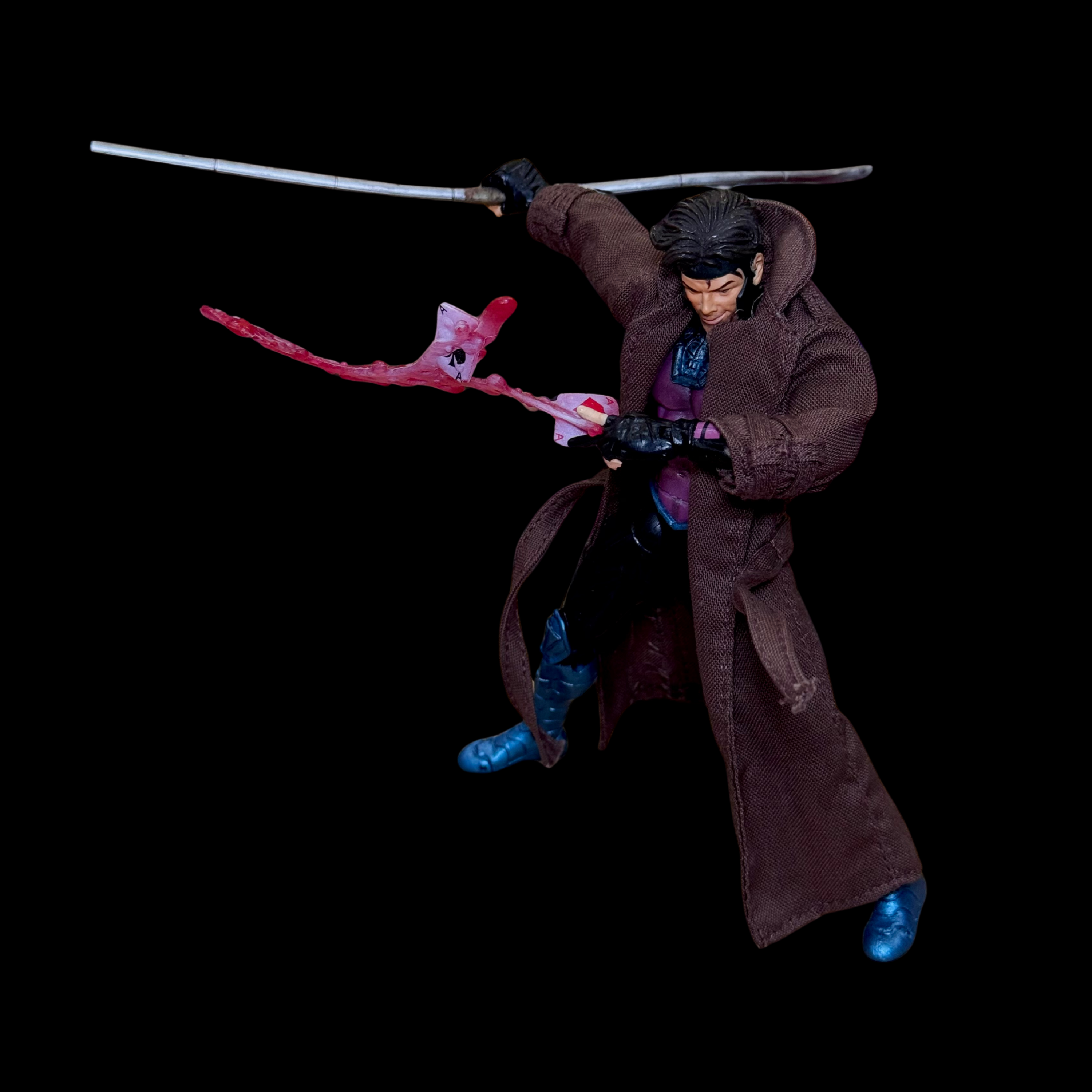 Toy Biz Marvel Legends Series IV Gambit 6-Inch Action Figure – 2003 loose / without box