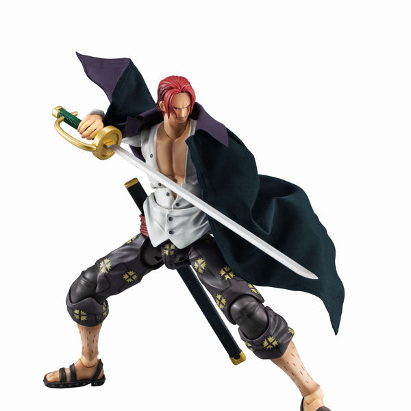 MegaHouse Variable Action Heroes One Piece Red-Haired Shanks Ver. 1.5 Action Figure