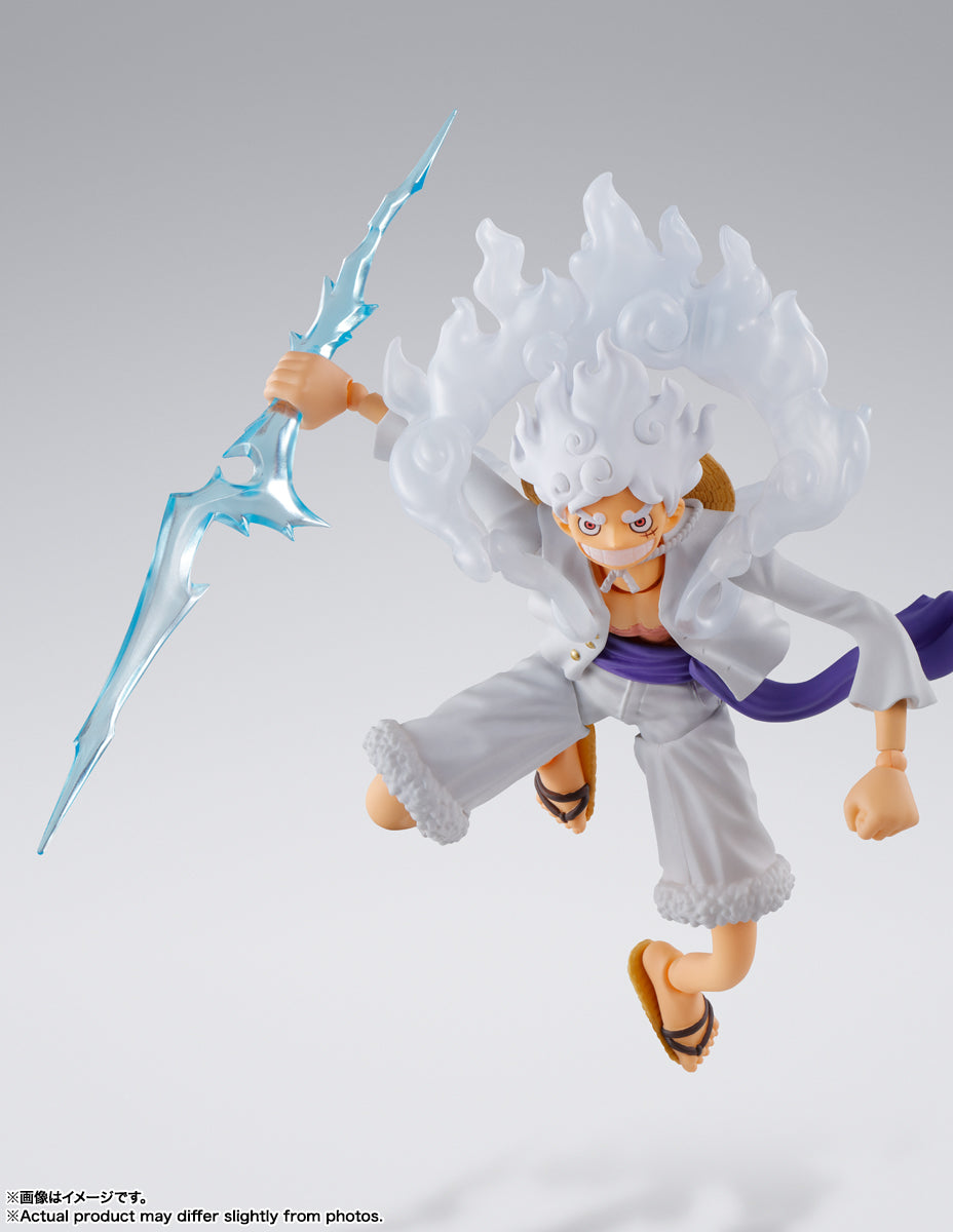 S.H.Figuarts Monkey D. Luffy -GEAR5- One Piece Action Figure