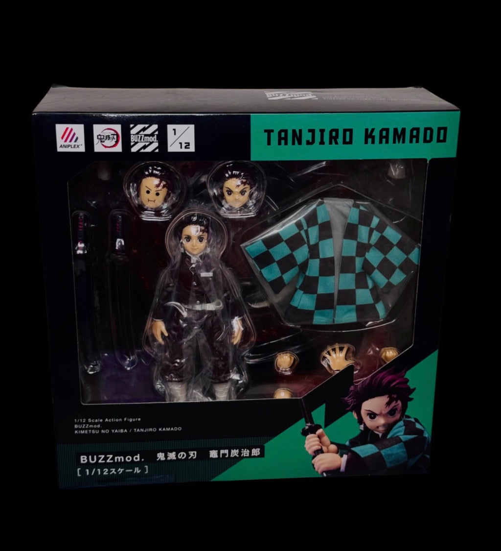 BUZZmod.] Demon Slayer: Kimetsu no Yaiba Tanjiro Kamado 1/12 scale action figure