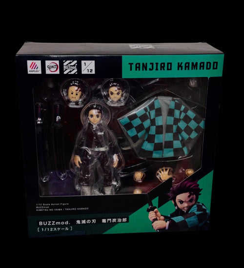 BUZZmod.] Demon Slayer: Kimetsu no Yaiba Tanjiro Kamado 1/12 scale action figure