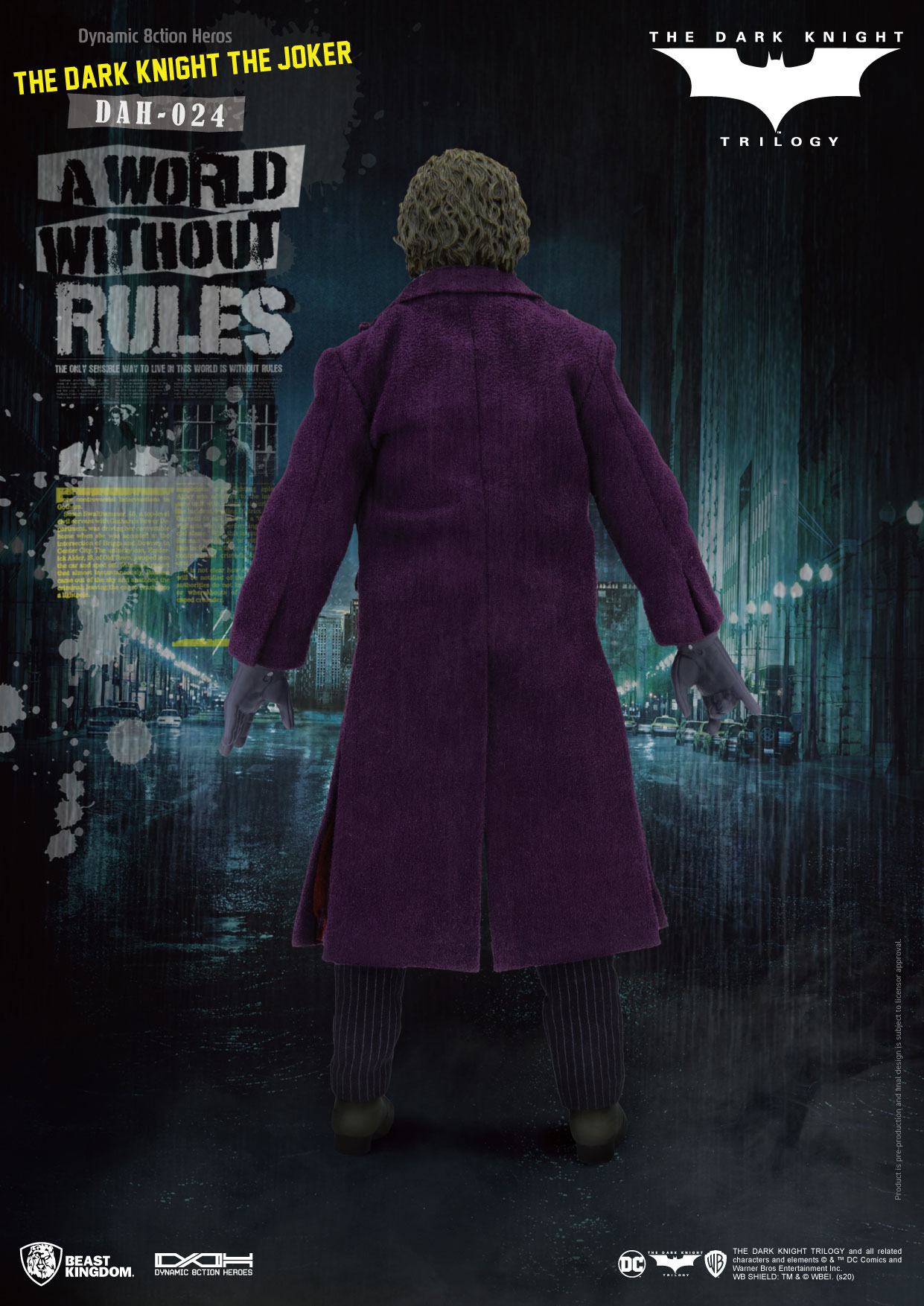 Beast Kingdom DAH-024S The Joker (The Dark Knight) Action figure