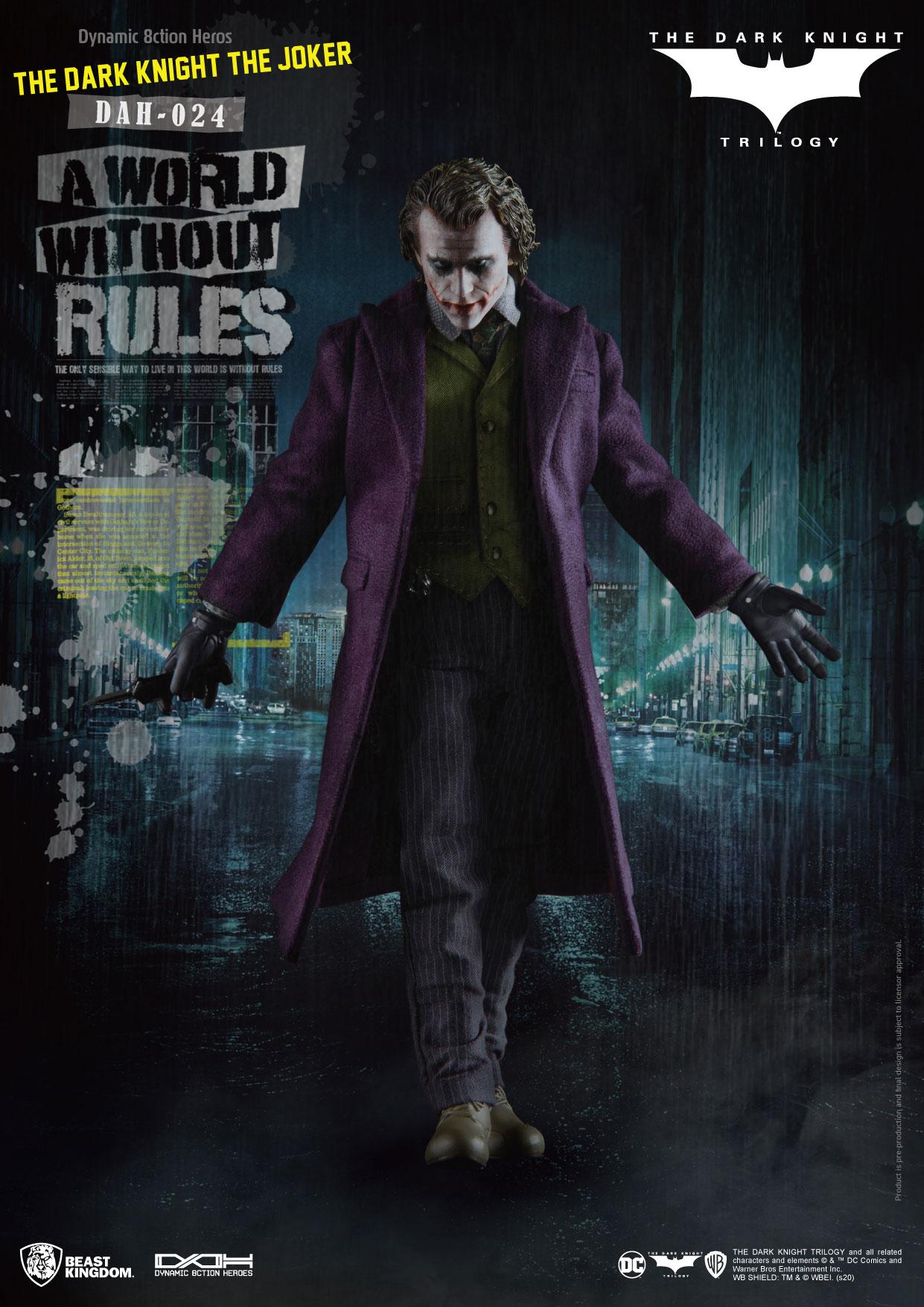 Beast Kingdom DAH-024S The Joker (The Dark Knight) Action figure