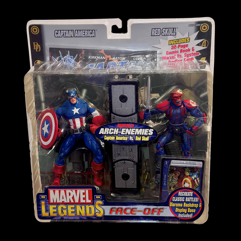 Vintage ToyBiz Marvel Legends&nbsp; Face-Off: Captain America vs. Red Skull