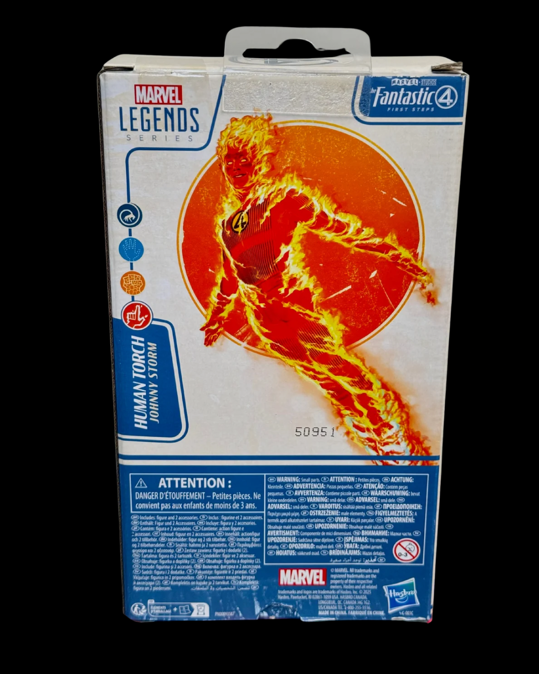Marvel Legends Human Torch – The Fantastic Four: First Steps action figure