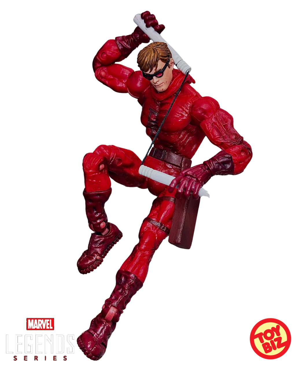 Marvel Legends Daredevil Action Figure – Classic Red Suit Edition