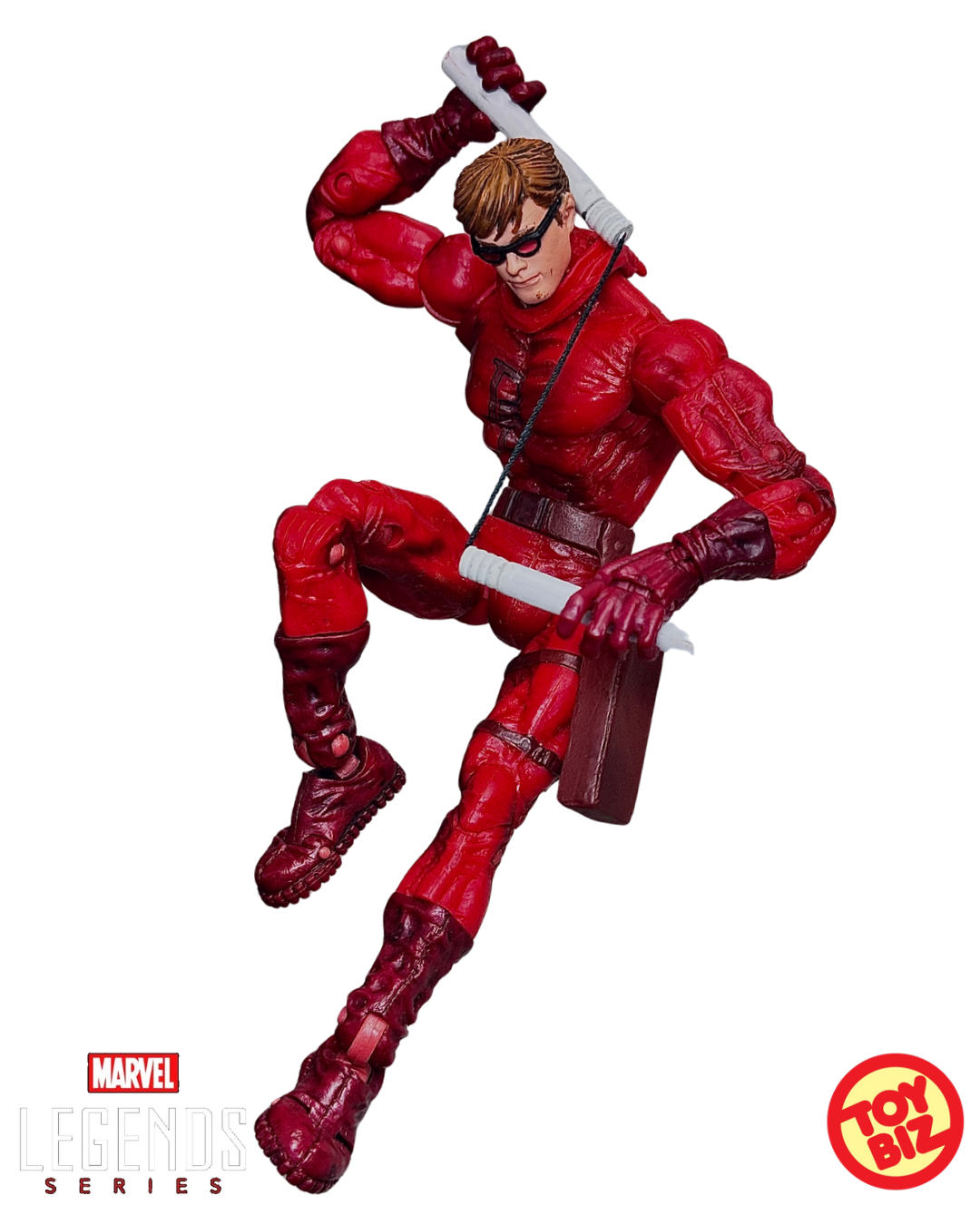 Marvel Legends Daredevil Action Figure – Classic Red Suit Edition