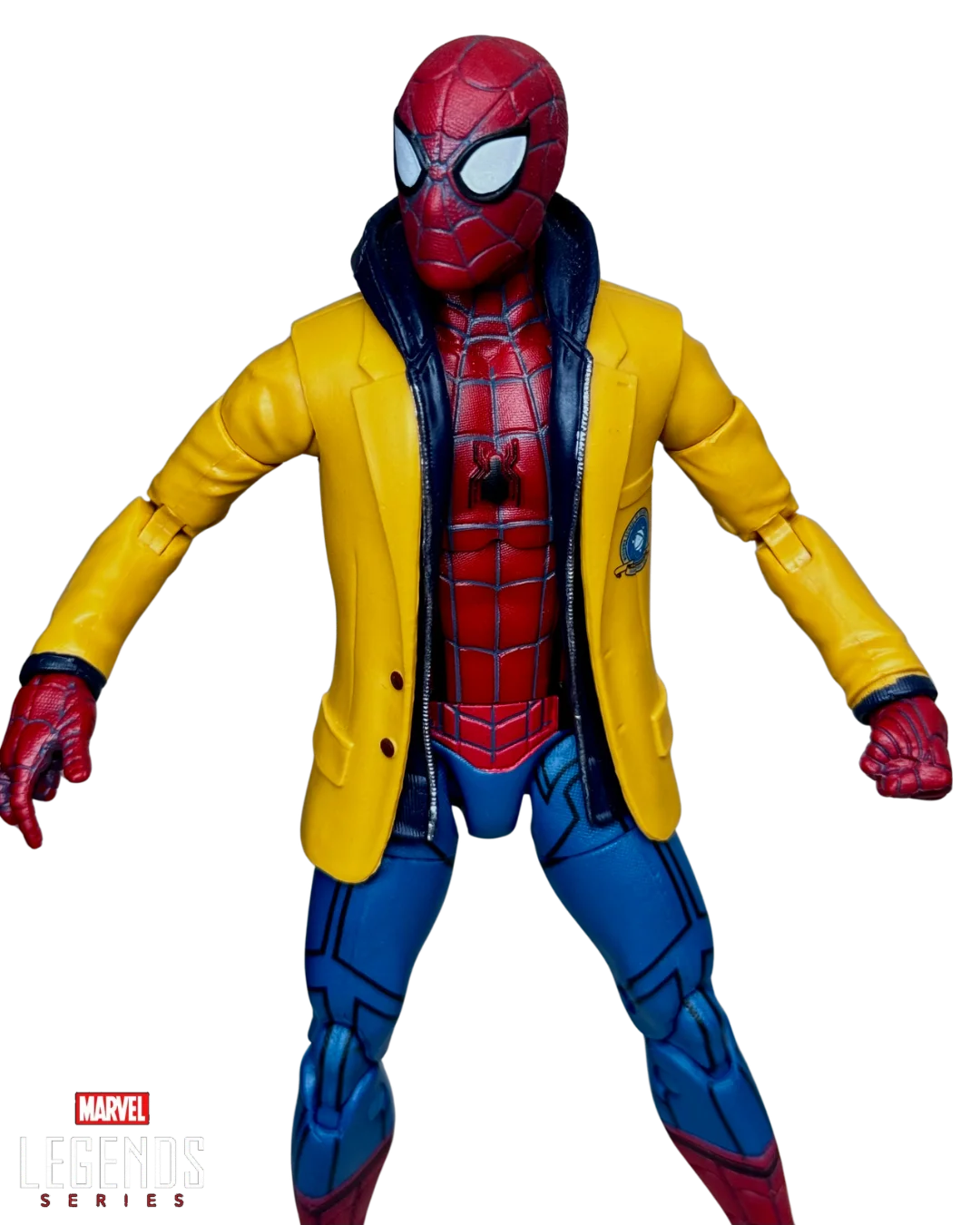 Marvel Legends Spider-Man Action Figure – Yellow Jacket Edition